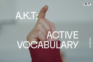 Vernissage | ACTIVE VOCABULARY