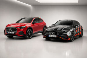 Brandneue Innovationen - Der neue Mercedes-Benz GLA & der neue Mercedes-AMG CLA 45 4MATIC+ als Original-Rekordfahrzeug