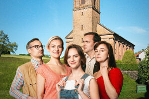 Die Kirche bleibt im Dorf - Freilicht im Theatersommer - Badische Landesbühne - Freilichtvorstellung