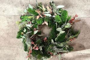 Adventskranz binden