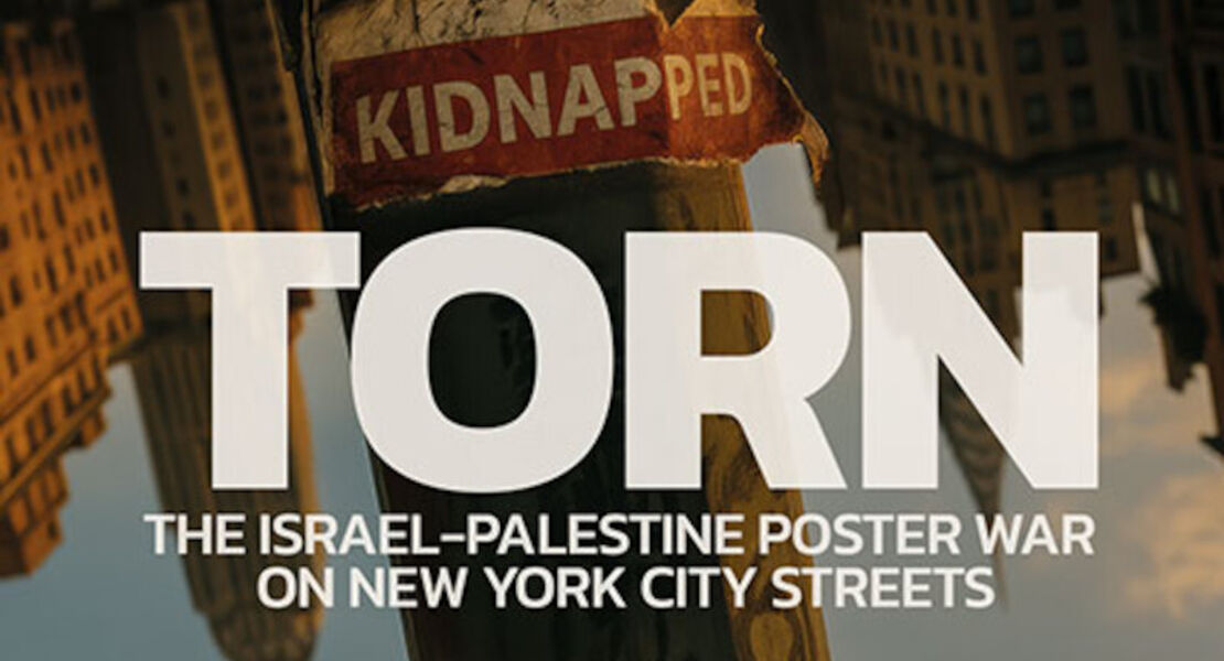 nim-shapira-torn-the-israel-palestine-poster-war-on-nyc-streets