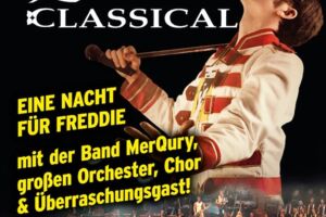 Queen Classical - Queen Party - Eine Nacht für Freddy! Mit der Band MerQury, großen Orchester, Chor und Überraschungsgästen!