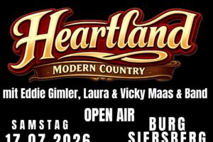 Country Night mit Heartland Eddie Gimler, Laura & Vicky Maas und Band Open Air