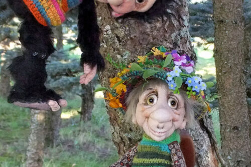 Hörbe mit dem großen Hut