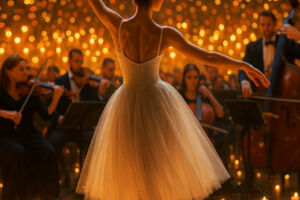 Winterzauber: ballett-geschichten im kerzenschein