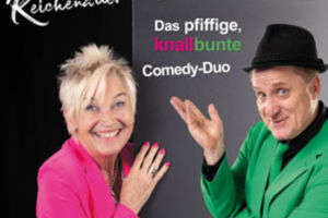 Das pfiffige, knallbunte Comedy-Duo, Doris Reichenauer & Bernd Kohlhepp