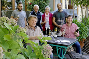 Weinprobe im Weingut Mesel