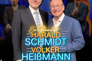 Ein Abend mit Harald Schmidt und Volker Heißmann - Begleitet vom Thilo Wolf Jazz Quartett.
