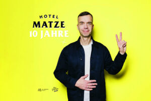 Hotel Matze - 10 Jahre Hotel Matze / zu Gast: Juli Zeh