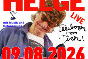 Helge Schneider - Tour 2026/2027 - Ellebogen vom Tich!