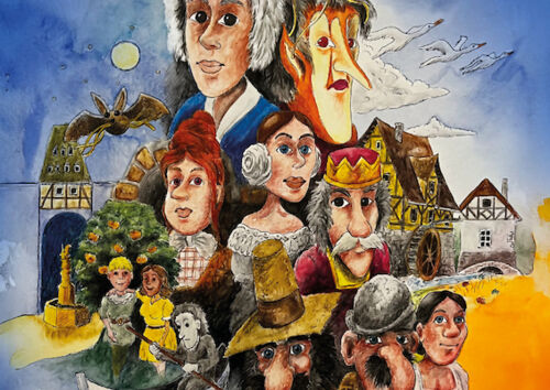 Der Teufel mit den 3 goldenen Haaren - Premiere