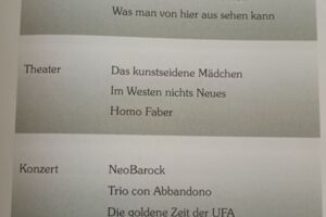 Abonnement A 2025/26