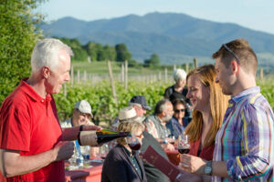 Kulinarische Weinwanderung auf dem Bad Krozinger Rebberg