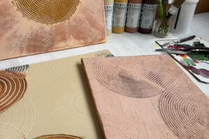 Creative Night - Motiv: Struktur, Paste, Abstrakt