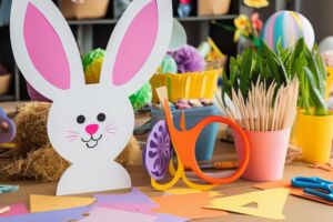 Osterbasteln im n&m Genuss Quartier