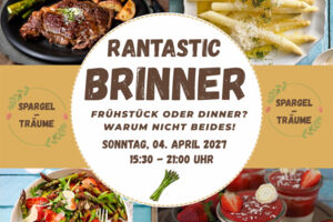 Rantastic Brinner Breakfast meets Dinner - Spargelzeit