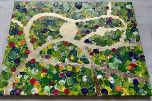Creative Night - Motiv: Struktur, Paste, Garten