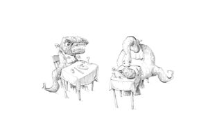Brokkoli für den T-Rex